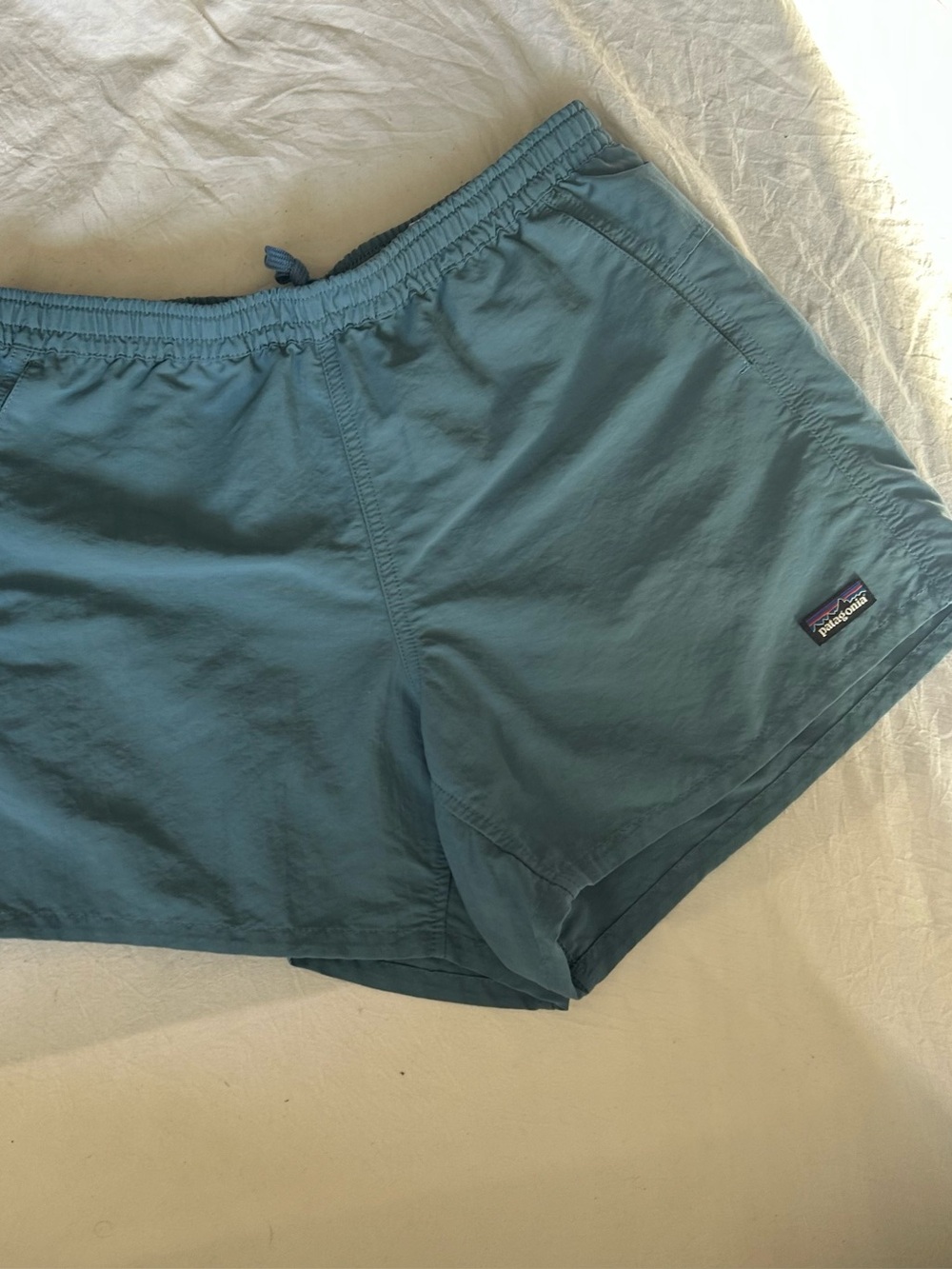 Patagonia blue shorts